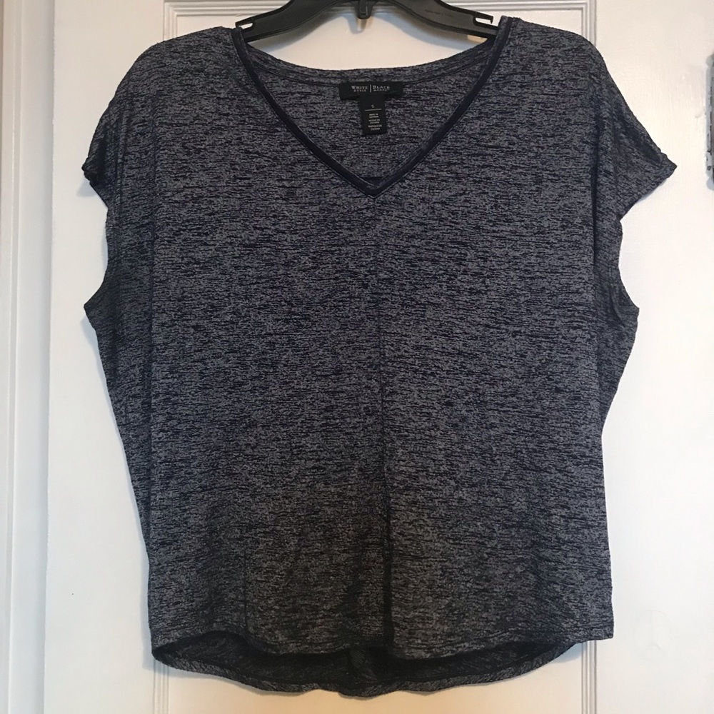 White House Black Market Blue Top (S)